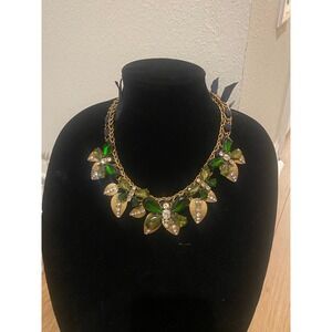 Butterfly gem necklace